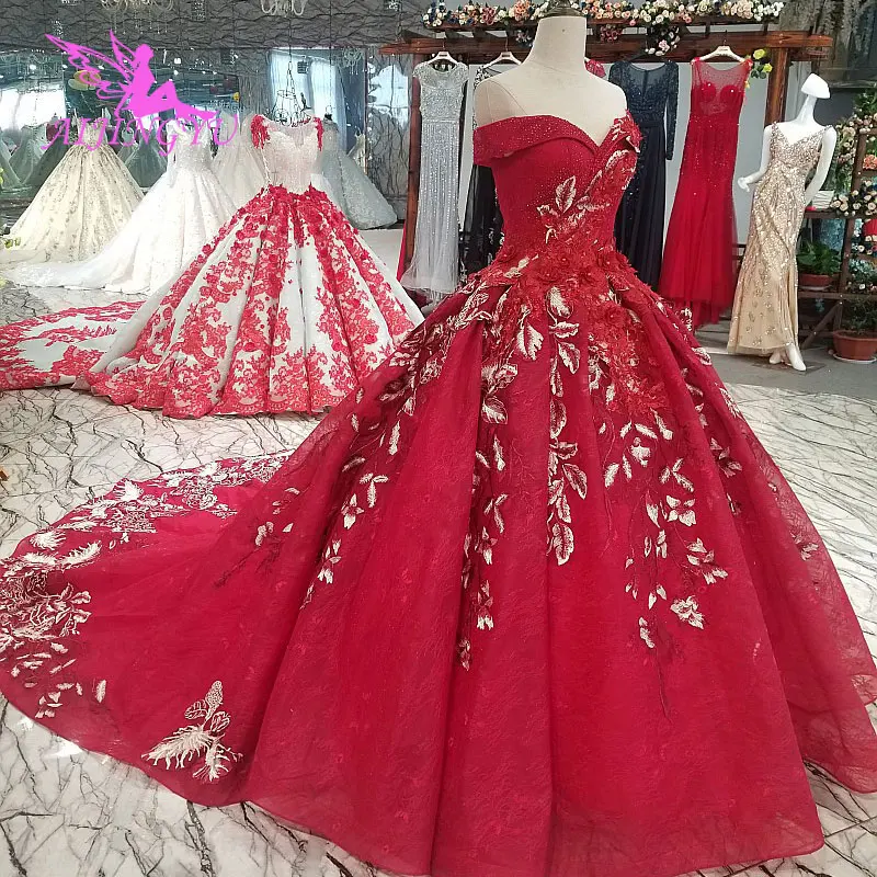 AIJINGYU Winter Wedding Gowns Informal 
