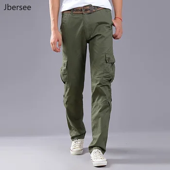 

Spring Autumn Men Pants Casual Big Pockets Mens Cargo Pants Baggy Pants Trousers for Men Army Military Camouflage Tactical