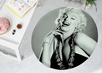 

Table mat European and American style printing sponge table mats mat anti-skid carpet garden mat water absorption 3 Y