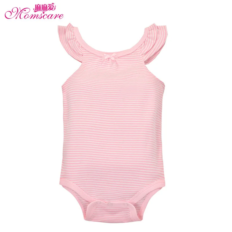 Mom's care Summer Baby girl clothes Sleeveless bodysuit baby clothing