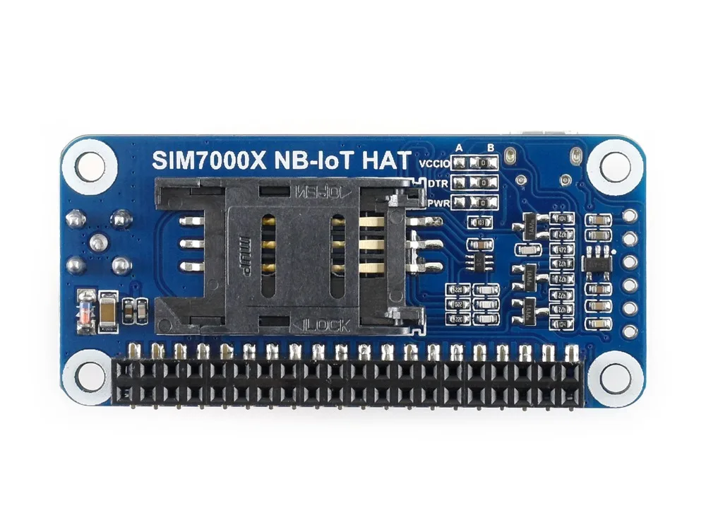 NB-IoT/eMTC/EDGE/GPRS/GNSS шапка для Raspberry Pi, на основе SIM7000E