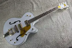 Заводская GRETSCH Белый Сокол 6120 Полу полый корпус джаз корейские тюнеры Электрогитары с Bigsby тремоло