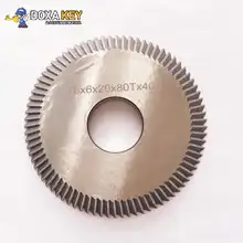 0012 HSS Фреза 888a 888c аксессуары угол резца 20 мм отверстие двойная боковая клавиша резак 70x6x20