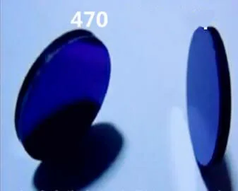 

Size 10*1.0mm 470nm Narrow band filter Bandpass filter High transmittance blue IR cut filter