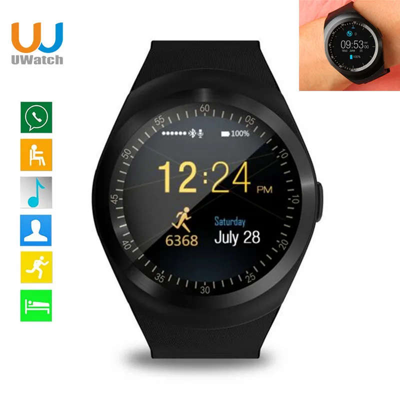 font b Smart b font font b Watch b font Round Support Nano SIM TF