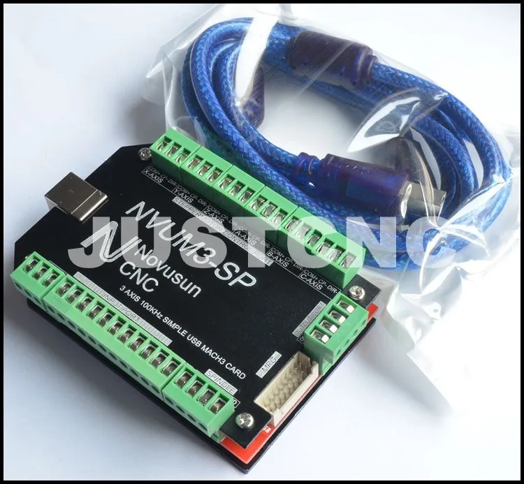 Контроллер с ЧПУ NVUM SP USB MACH3 плата интерфейса карты 3 оси 4 5 осей 6 100 кГц для