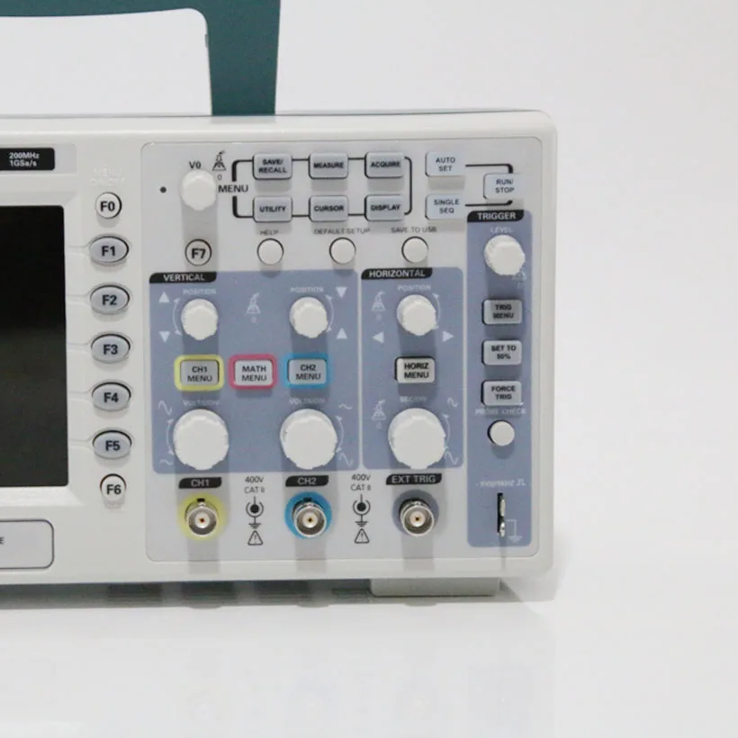 Бесплатная доставка Hantek DSO5202P цифровой осциллограф 200 МГц 2 канала 1GSa/s 7 ''TFT