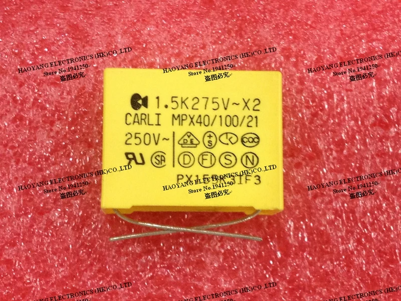 1.5uf 275v Pin pitch:27.5mm | Электроника