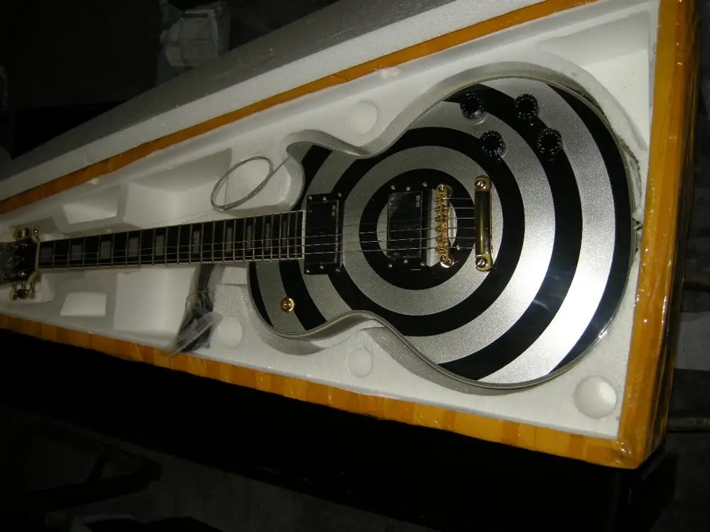 

China guitar factory custom Free shipping High Quality New ZAKK Wylde Electric Guitar Free shipping 8yue17