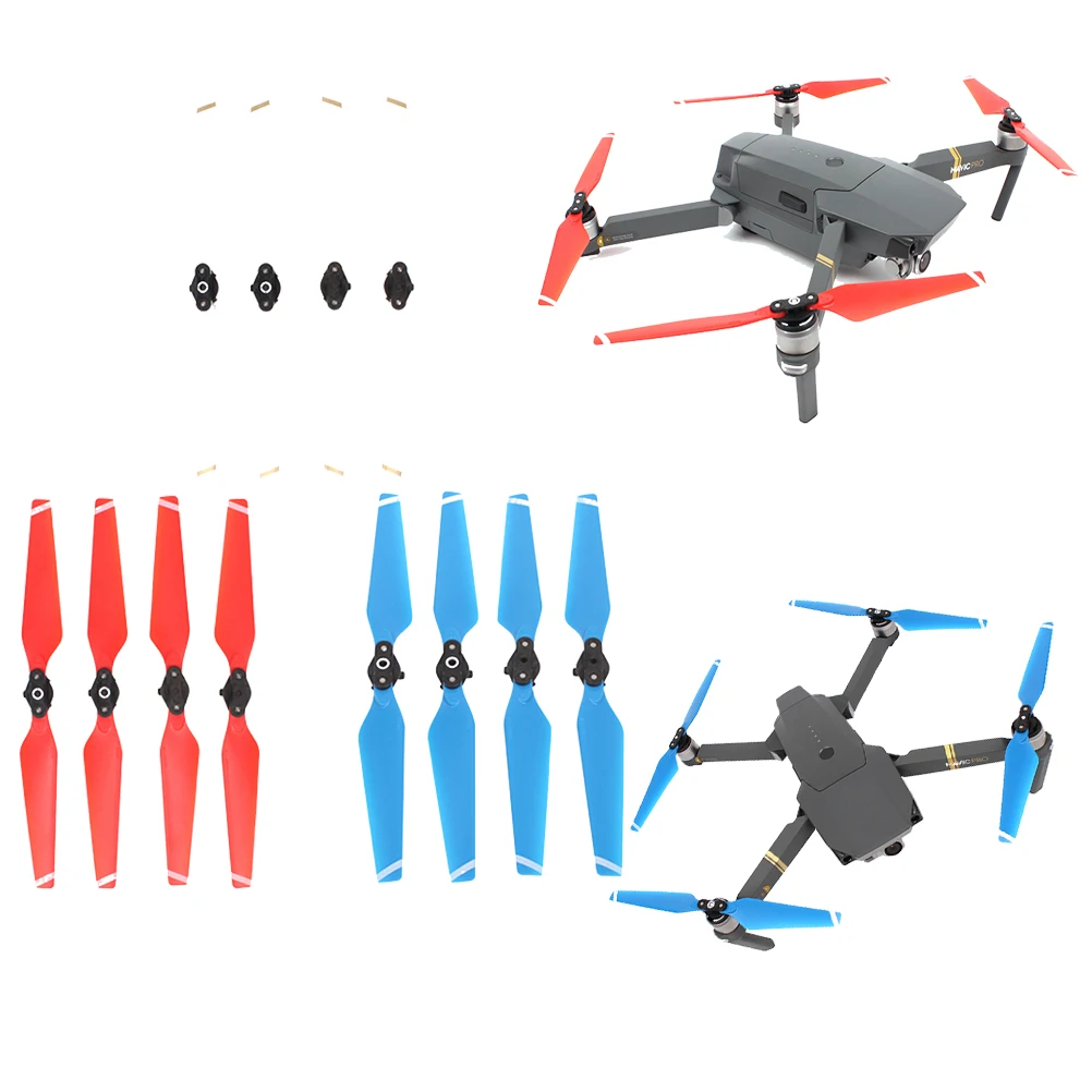 2 Pair Original Mavic Pro Propellers 8330 Quick-Release Folding For DJI Fly More Combo Mini Drone 3Colors | Игрушки и хобби