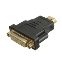 Лидер продаж Высокое качество Позолоченные DVI-D Женский к HDMI Мужской F/M адаптер 24 + 1 ЖК дисплей HDTV DVD - изображение