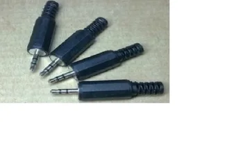 

50pcs 3.5 MM audio plug 3.5 stereo plug weld line The headset plug Double track plug