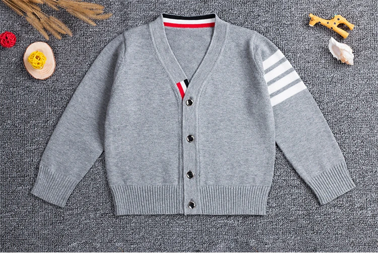 BEKE MATA Baby Cardigan Boy Autumn NEW England Style Long Sleeve Toddler Boys Sweaters Cotton Knitted Tops Clothes 1-6Y