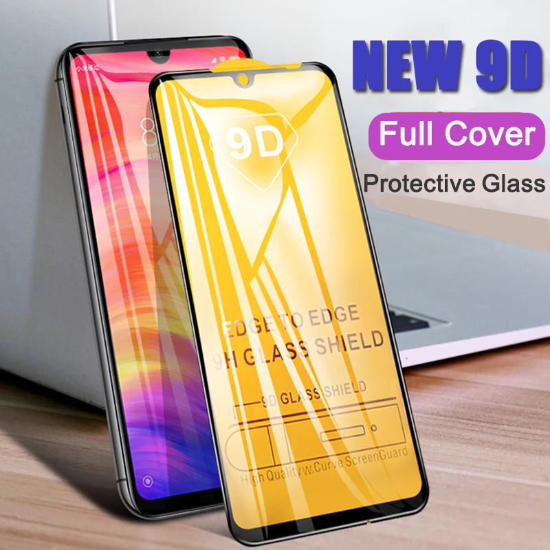 Защитное стекло 9dsafety для Xiaomi redmi note 7 pro защитное закаленное экрана xiomi xaomi ksiomi 7pro |