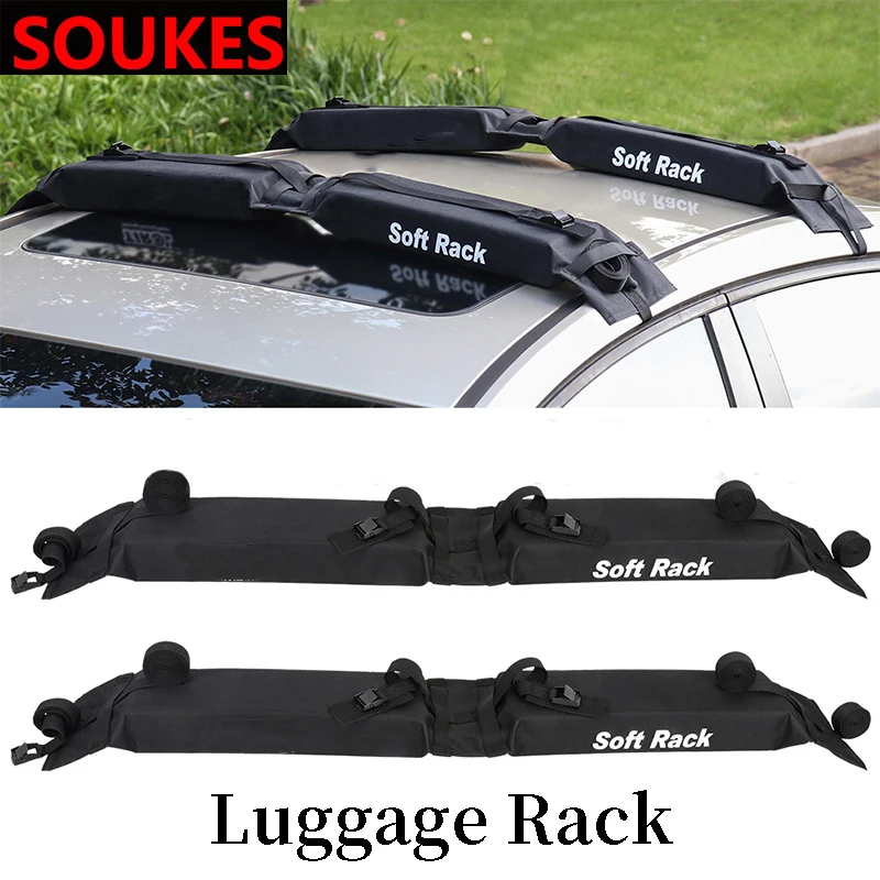 

Soft Car Universal Roof Rack Luggage Rail Strip For Hyundai I30 IX35 IX25 Suzuki Lifan X60 Renault Mitsubishi ASX Jeep Acura