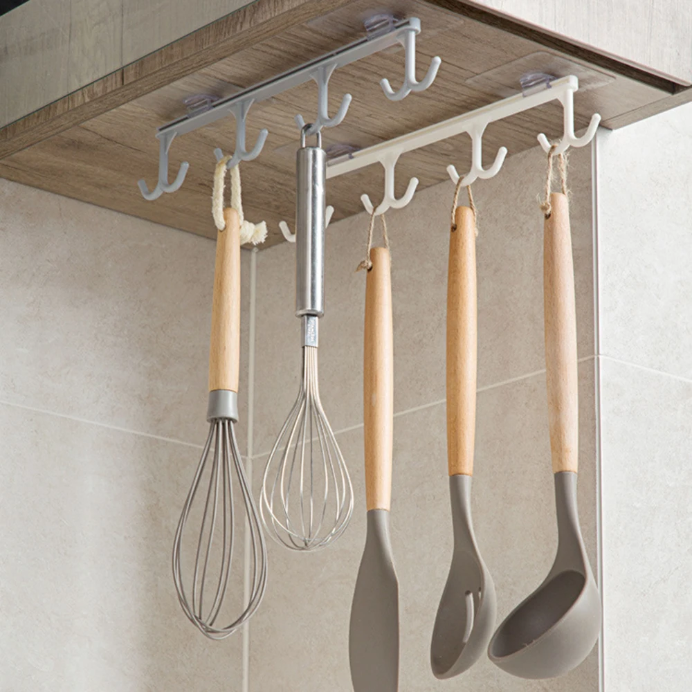Wardrobe Storage Rack Kitchen Cupboard Hook Towels Hanger Towel Shelf For Home | Дом и сад