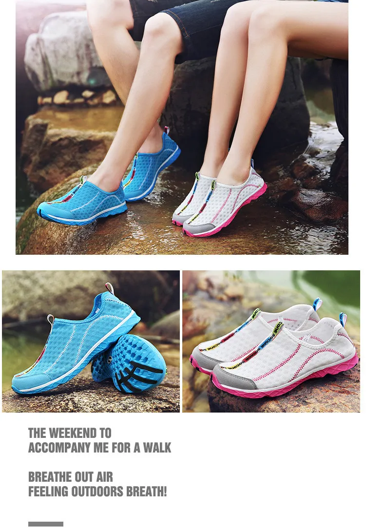 Sapatas de Água ao ar Livre dos Homens do Aqua Sapatos de Água para as Mulheres Sapatos de Esportes Tênis de Caminhada dos Homens Respiráveis 24 homens do aqua sapatos de água para