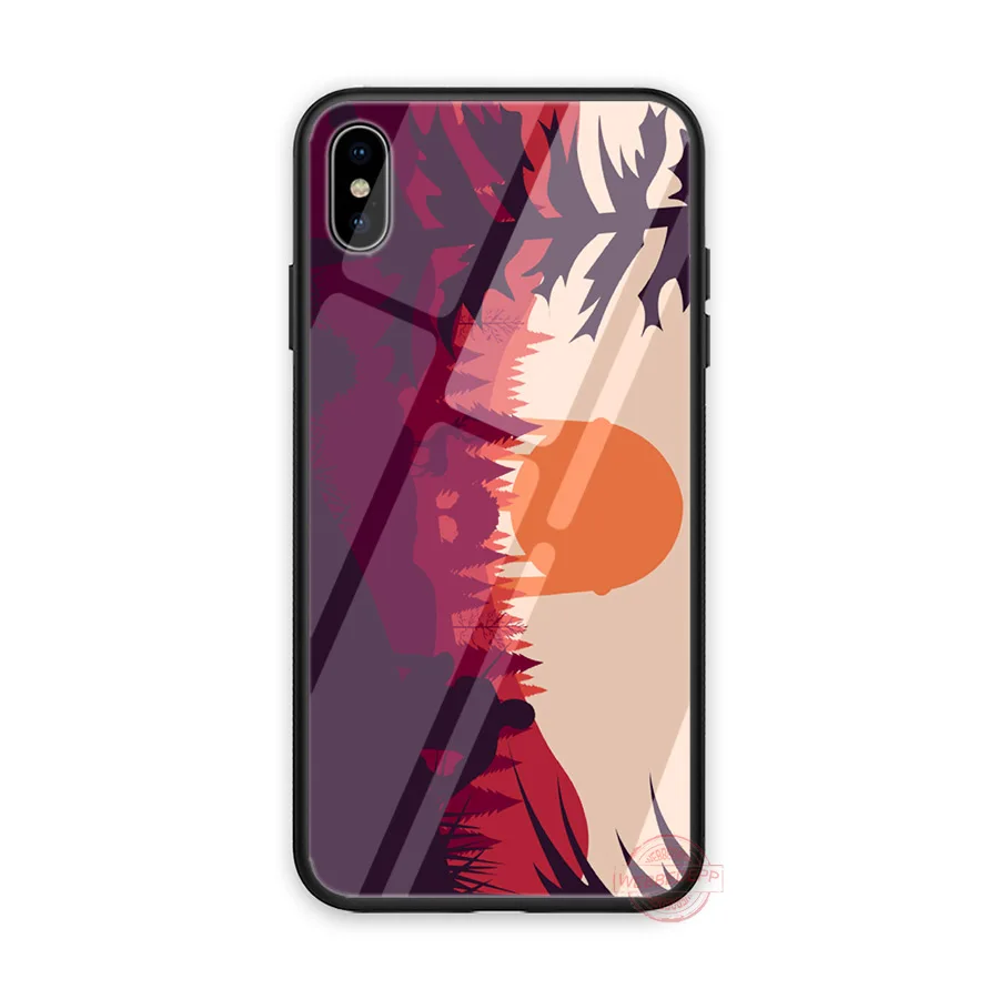 TG10 WEBBEDEPP ржавчина игровой чехол из закаленного стекла для телефона для Apple iPhone XS Max XR X 8 7 6S Plus 5S SE - Цвет: TG10