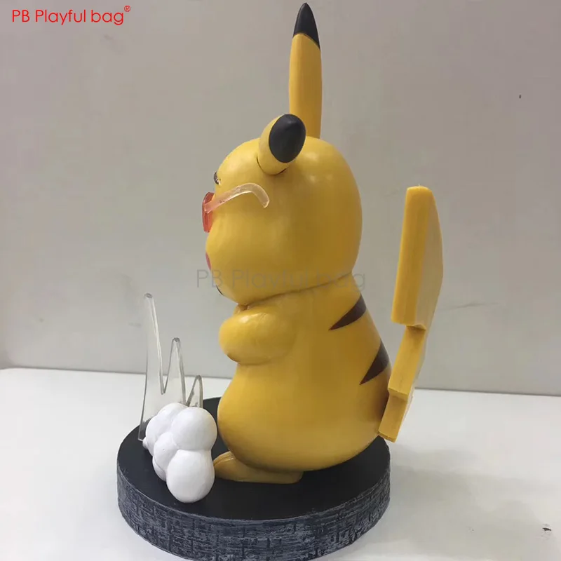 One piese& pokе pikechu фигурка новая странная фигурка ПВХ 18 см аниме Смешные фигурки HA75