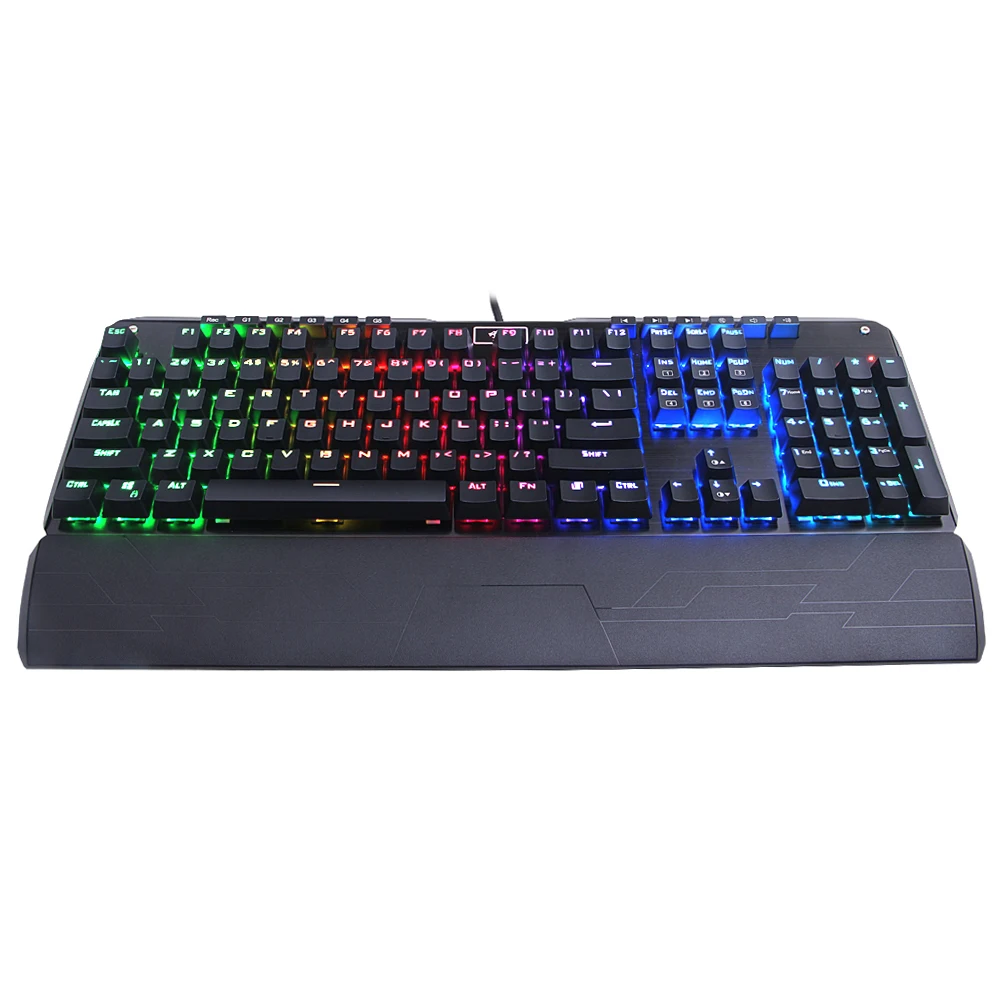 Механическая игровая клавиатура Redragon K555 RGB эргономичный дизайн светодиодный с