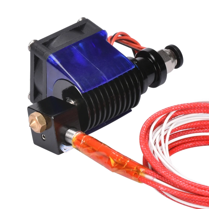 

BIQU 3D Printer Part 3D V6 Bowden Extruder with Single Cooling Fan for 1.75mm/3.0mm Bowden Filament Wade Extruder for V6 J-head