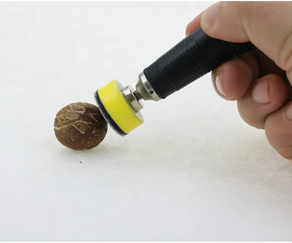 

50Pcs 25mm 1" Sandpaper Flocking for saeshin poliosher micro handpiece 3mm SHK with 1Pc Self-adhesive Disc sanding paper tools