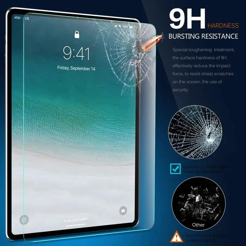 

for Apple iPad Pro 11 2018 Tablet Screen Protector Tempered Glass Film for 11" iPad Pro 2018 New Release Screen Protector Glass