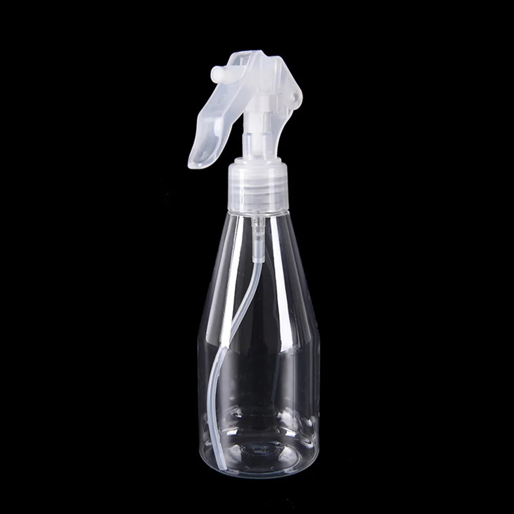 30/200/250 мл Пластик спрей бутылка прозрачная для увлажнения грима распылителя точный спрейер тумана бутылки парикмахерские инструменты - Цвет: 200ml as pic