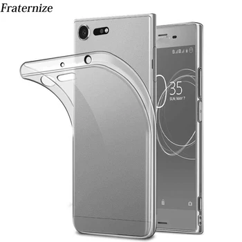

Transparent Silicone case For Sony Xperia X XA1 XZ Premium XZ1 Compact XA Ultra Clear Soft TPU Back Cover For Sony Xperia L1