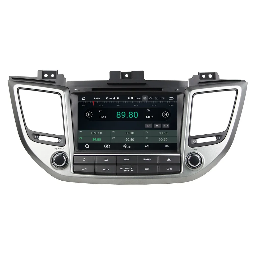 Автомобильный DVD плеер Aotsr Android 8 0 7 1 С GPS навигацией для HY Tucson/IX35 2015 мультимедийный