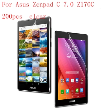 

Transparent Tablet LCD film Screen Protector for Asus Zenpad C 7.0 Z170C 9H Anti-scratch without retail packing 200pcs/lot