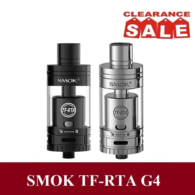 Big Sales Original Smok Vaper TF-RTA G4 cigarette electronique Vape Tank 4.5mL E Cigarette Rebuildable Dripping Atomizer | Электроника