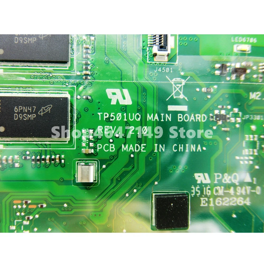  TP501UQ i5-6200cpu GT940MX/2G Mainboard For ASUS TP501UQ UQK TP501UB TP501 TP501U Laptop motherboar