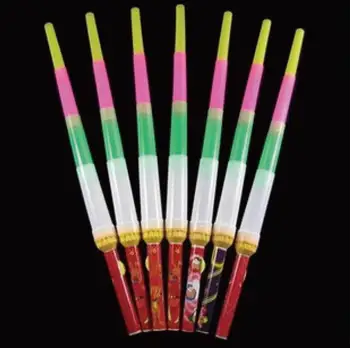 

Telescopic LED Glow Stick Flash LED Light Stick Fluorescent Sword Luminous Sticks Cheer Props Christmas Carnival Concerts Toys