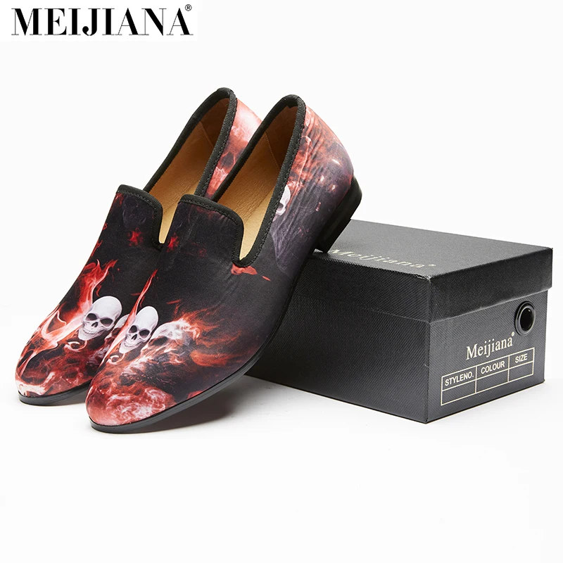 New High Skeleton Men Shoes Luxury Fashion Men Loa...