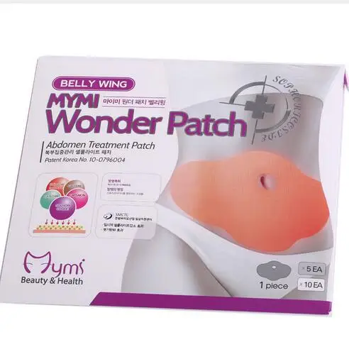 

20 Piece/4 Boxes MYMI Wonder Slim patch burn fat belly weight loss patch Abdomen slimming Patch