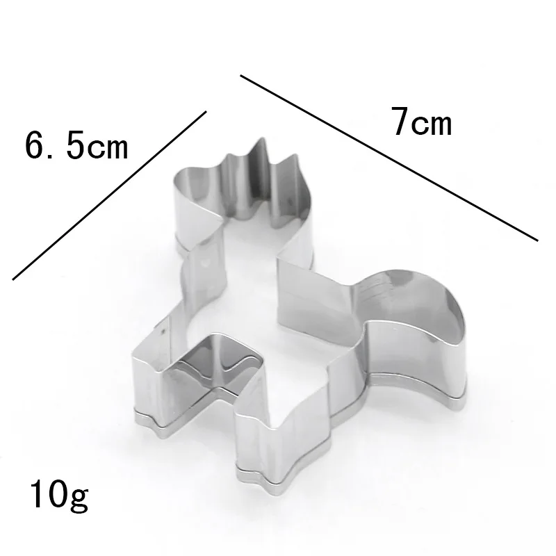 1 шт. форма для выпечки печенья Единорог конский торт формочка для печенья украшения печенья для дома кухонная жаропрочная посуда LB 463