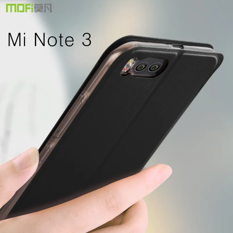 

For Xiaomi mi note 3 case flip cover stand holder MOFi flip case for xiaomi note 3 cover book style capa coque funda mi note3