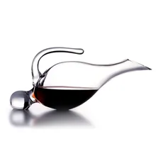 Творческий искусственный дует руководство холодной с свинца кристалл Стекло прозрачный графин вина