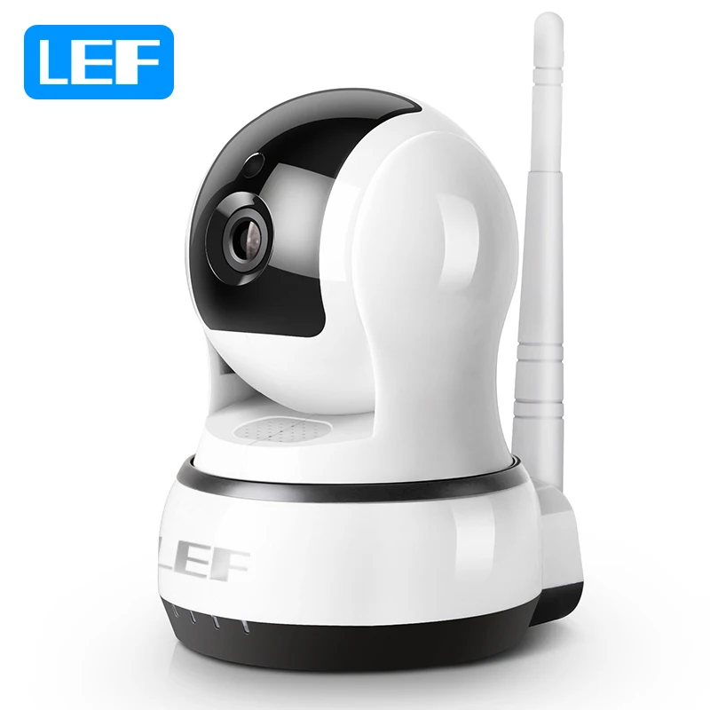 LEF 720P HD IP камера беспроводная Wi Fi видеонаблюдения ИК Ночное Видение безопасности