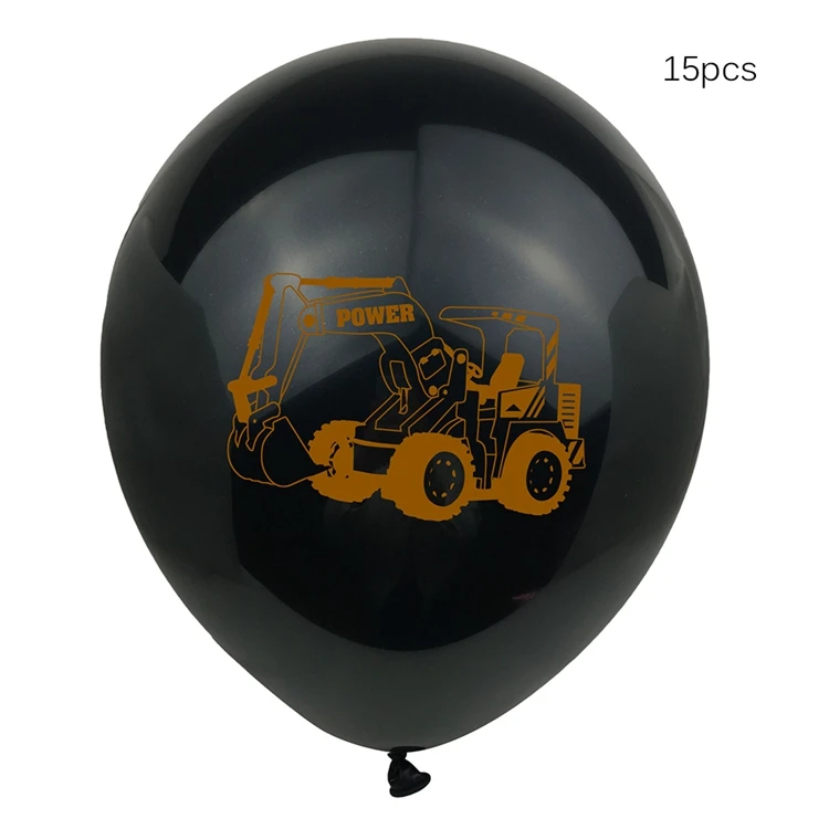 Йориу 15 шт. воздушный шар в виде машинки воздушный грузовик латексные конфетти для воздушного шара воздушные шары для дня рождения вечерние украшения дети ребенок душ мальчик Babyshower - Цвет: 7