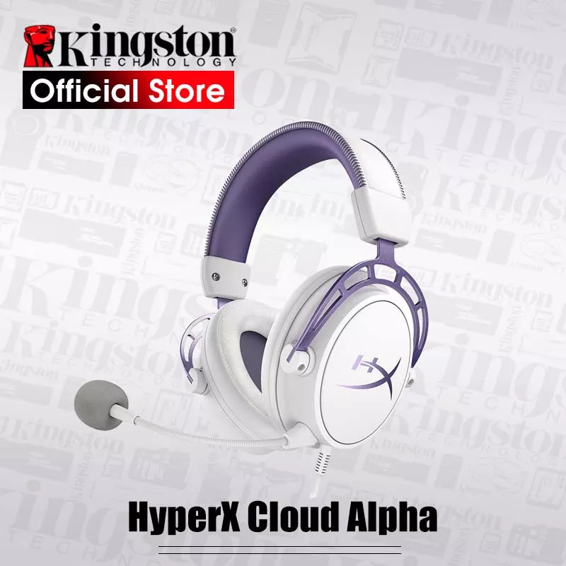 Stralend Weerkaatsing Automatisch Headset Hyperx Cloud Alpha Purple | Hyperx Cloud Alpha White Purple -  Kingston - Aliexpress