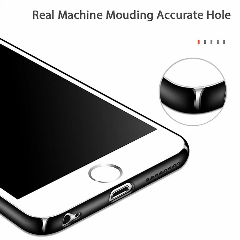 Portefeuille Heat Dissipation Case For iPhone 7 Ultra thin Hard PC Mesh Back Cover For Apple iPhone 8 Plus X 6 6S 5 5S SE Fundas (4)