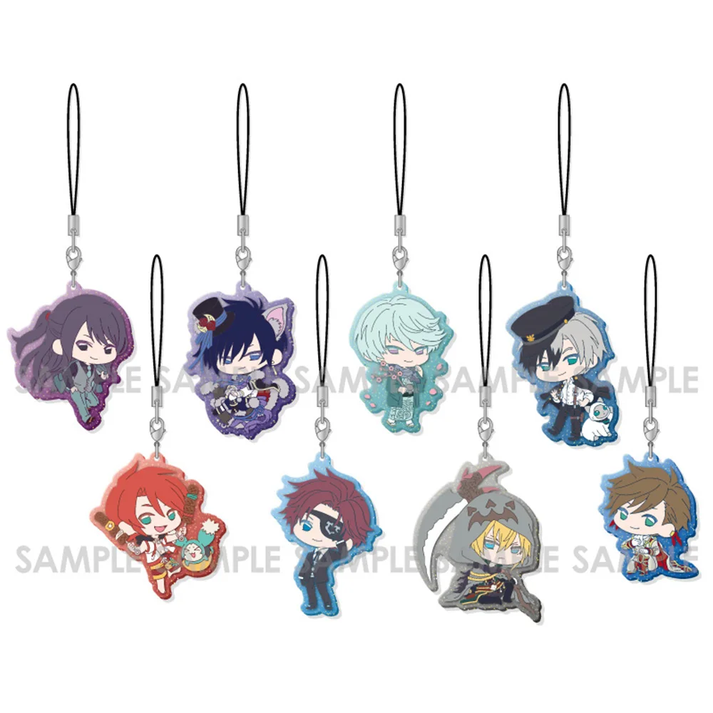 Резиновый брелок для ключей Tales of Friends Mikleo Ludger Aizen Asbel|Игровые фигурки и