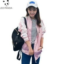 Модная женская осенняя и весенняя брендовая куртка с длинными рукавами и принтом Свободная Женская куртка с круглым вырезом CY168