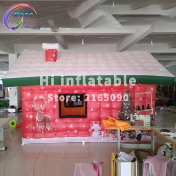 

4*3*3m Christmas decoration inflatable christmas house for advertising