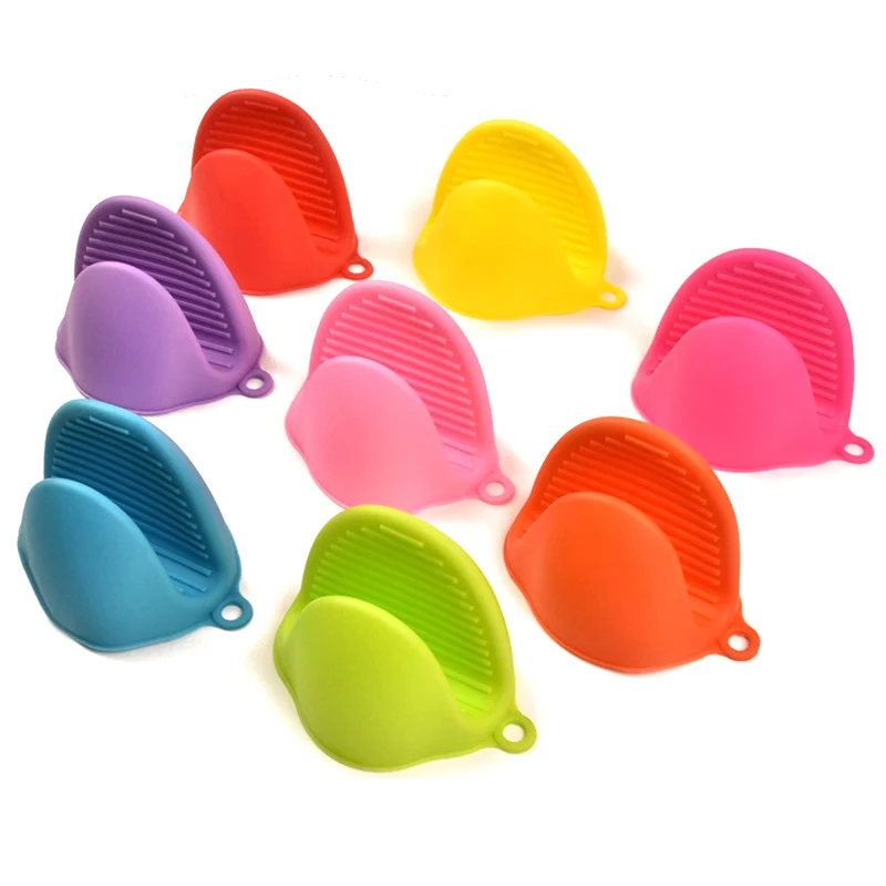 

1pc Silica Oven Mitts Gloves Silicone Gloves High Temperature Resistant Silica Gel Thermal Baking Oven Plate Clamp Bakeware
