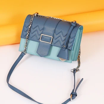 

Genuine Leather Lady Crossbody Bag Female Shoulder Bags Shopping Small Saddle Women Summer Handbags Girls Messenger Bag 2019