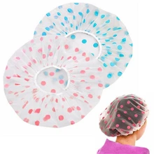 Эластичная водонепроницаемая шапочка для душа колпак многоразовая насадка для ванной шапочка для душа салонная шапочка для душа