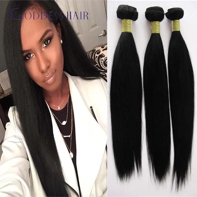 3 Bundles Peruvian Virgin Hair Straight 100 Human Hair Weave 12